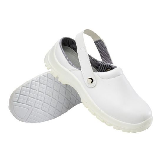Steelite Safety Clog - White Size 7 *p