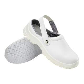 Steelite Safety Clog - White Size 7 *p