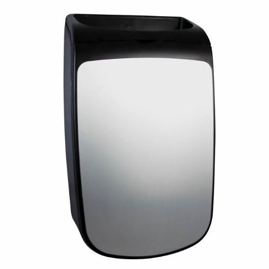 Mercury Wall Mounted Waste Bin Stainless Steel/Plastic