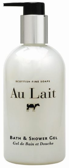 Au Lait Bath & Shower Gel 300ml Pump Dispenser  (Case of 6)