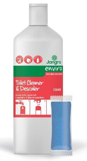 Jangro Complete Bottle/Sachet - Toilet Cleaner And Descaler