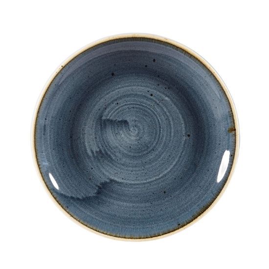 Churchill Stonecast Blueberry Coupe Plate 6.5" (Case Of 12)