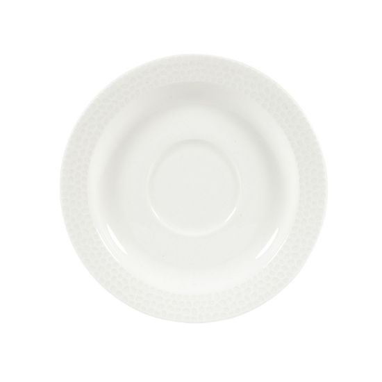 Isla Saucer White 15cm 6" (Case Of 12)