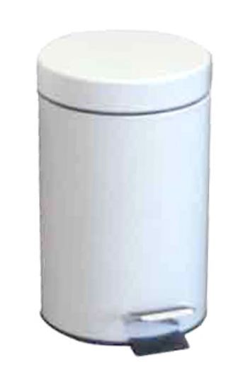 Pedal Bin White 20 Ltr *p