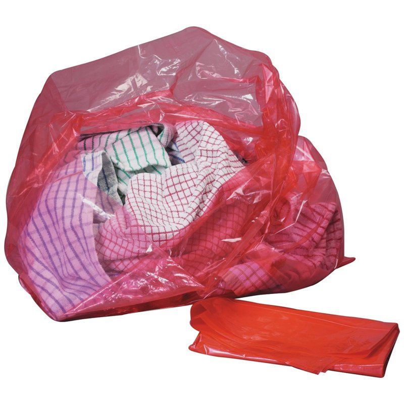 RED LAUNDRY BAGS 30L 18x24x24" (200) *P