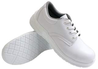 Steelite Lace Up Safety Shoes S2 - White Size 4