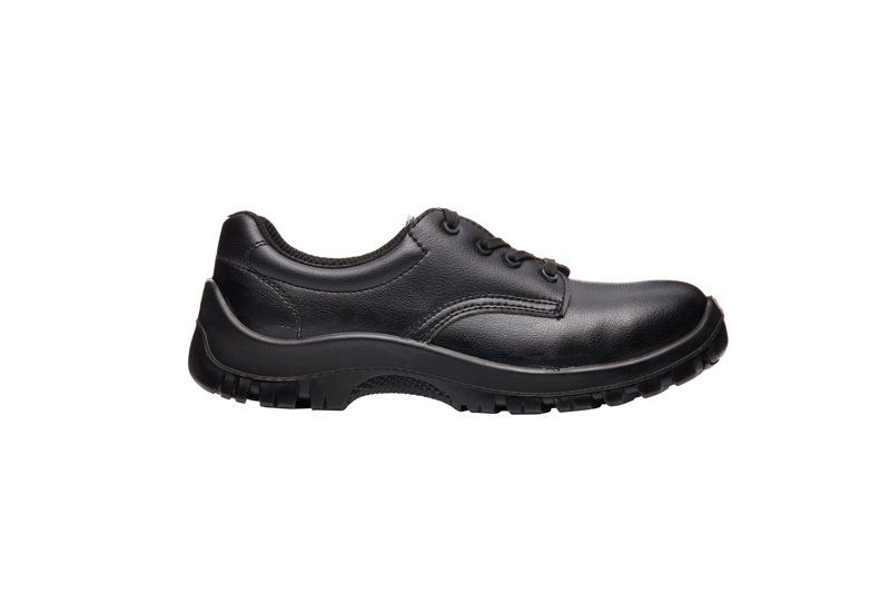 STEELITE LACE UP SAFETY SHOES S2 - BLACK SIZE 9