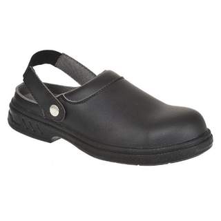 Steelite Safety Clog - Black Size 6