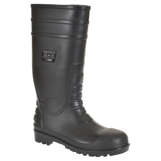 Total Safety Wellington S5 Black Size 4
