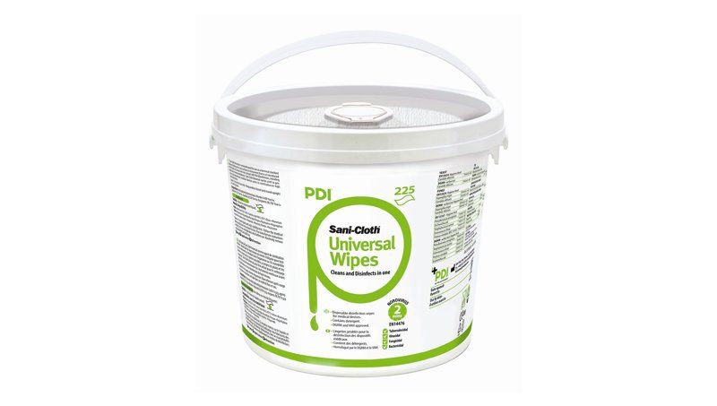 PDI UNIVERSAL SANITISING WIPE ALCOHOL FREE BUCKET 225 (225)