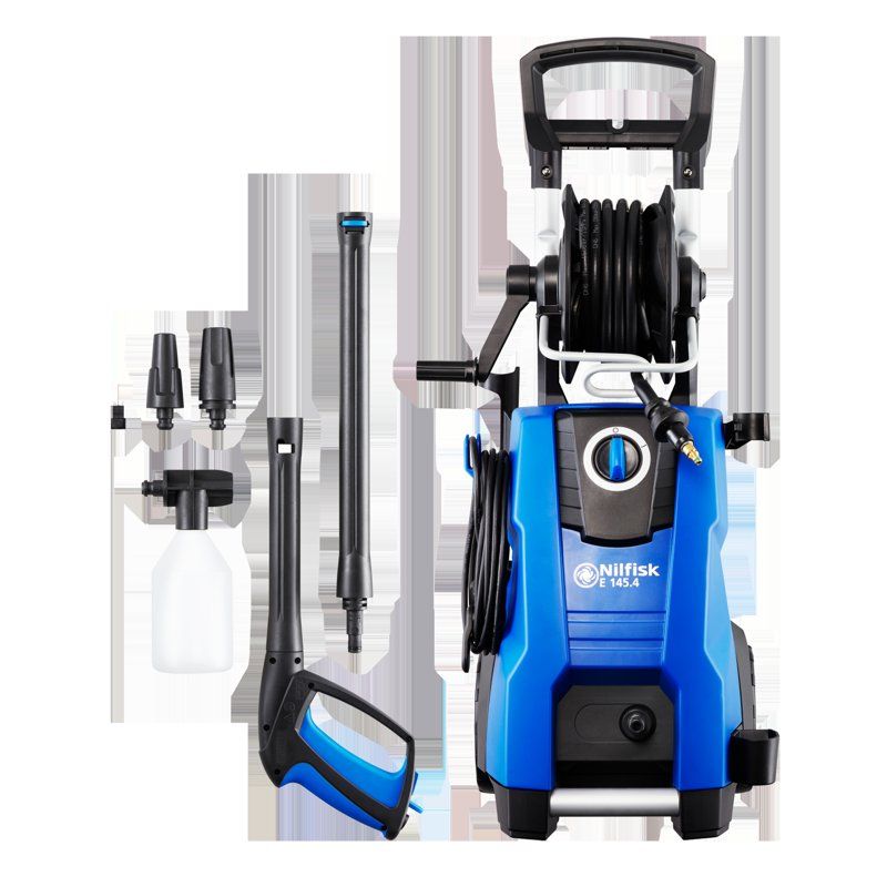 NILFISK COLD WATER PRESSURE WASHER E145.4.9 X-TRA WITH 9MTR HOSE