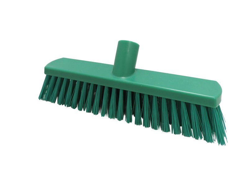 280MM STIFF FILL SWEEPING BROOM - GREEN *S