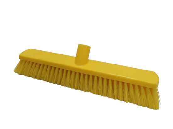 380mm Soft Crimped Fill Sweeping Broom - Yellow *s