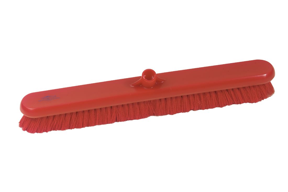 Hygiene Platform Broom Head Soft 600mm Red *p