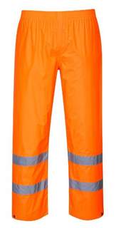 Waterproof Contractor Trousers Orange 3XL