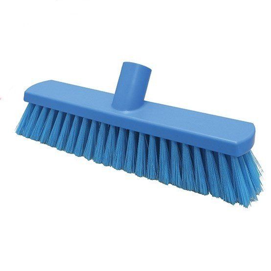 280MM SOFT CRIMPED FILL SWEEPING BROOM - BLUE