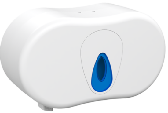 Excel Twin Micro Mini Toilet Roll Dispenser For 320 Sheet