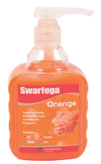 Swarfega Orange Hand Cleaner With Pump (6x450ml)