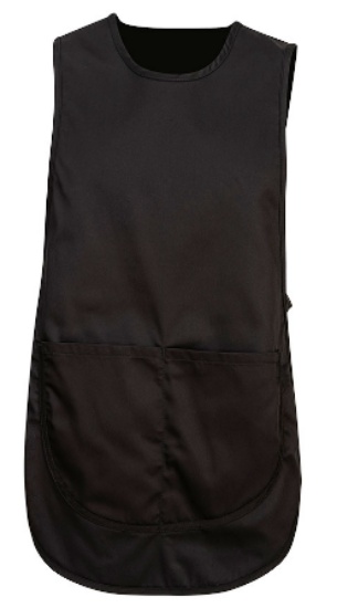 Tabard Front Pocket Sml/Med Black
