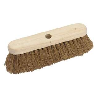 Natural Coco Fibre Soft Broom Head 12"