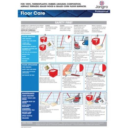 Jangro Floor Care Chart (A3)