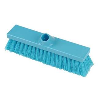 Premier Hygiene Flat Sweeping Broom Stiff 280mm Blue