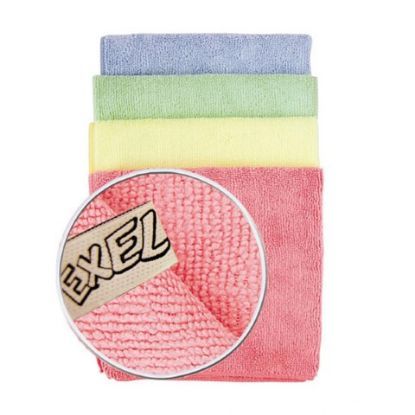 Exel Microfibre Cloth 40x40cm Yellow (Single)