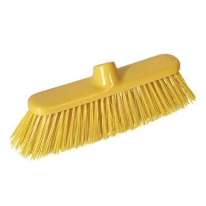 Deluxe Stiff Broom Yellow