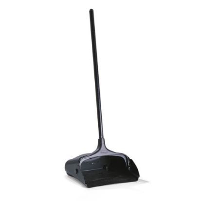 Lobby Plastic Dustpan Alloy Handle With Wheels