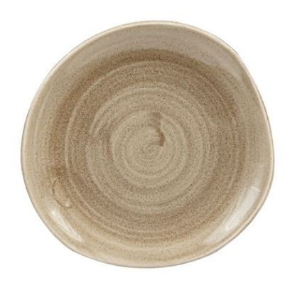 Churchill  Stonecast Round Plate 8.25" Patina Antique Taupe (Case Of 12)