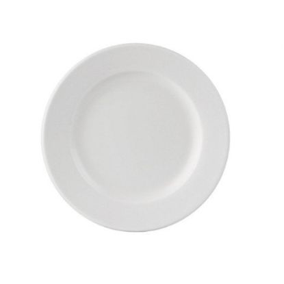 Simply Winged Plate 6.25" White (Single)