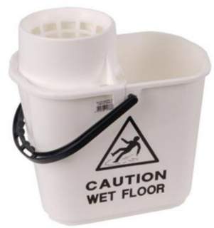 Professional Bucket & Wringer 15l White