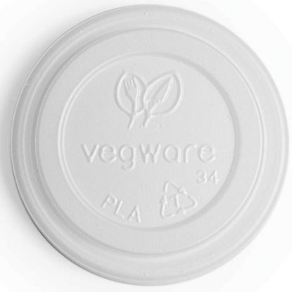 Vegware Cpla Hot Cup Lid 62mm Fits 4oz Cup (Pack Of 50)