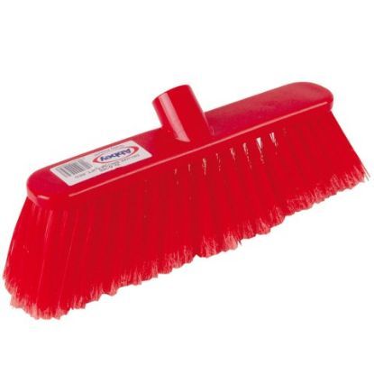 Deluxe Soft Broom Red 