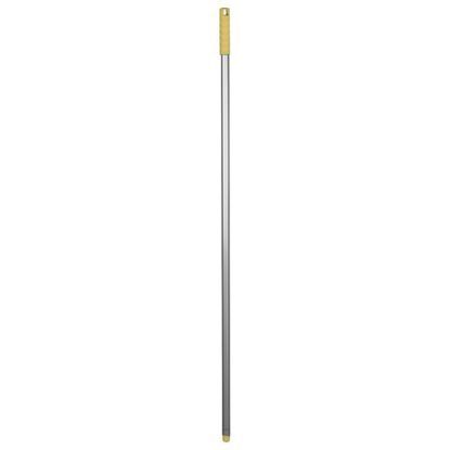 Aluminium Handle Colour Coded Grip 1360mm Yellow