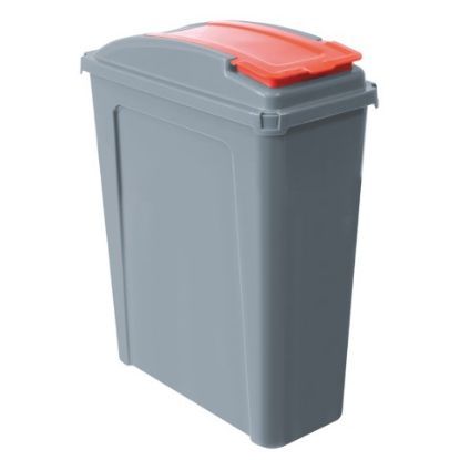 25ltr Eco Waste Recycling Bin Red