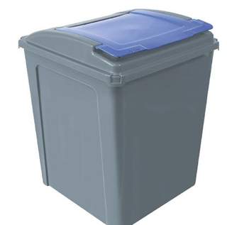 Robert Scott 50ltr Eco Waste Recycling Bin Blue
