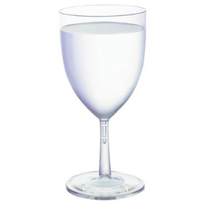 Clarity Polystrene Wine Glass 175ml LCE