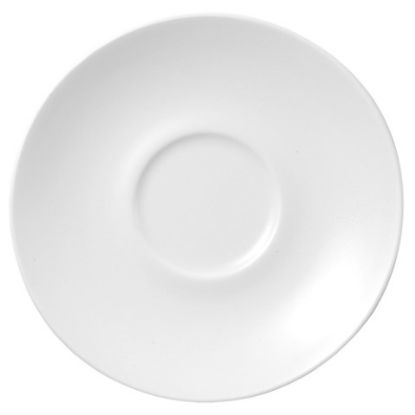 Churchill Cappuccino Saucer  6.25" White (Single)
