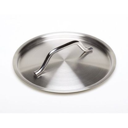 Genware Stainless Steel Saucepan Lid 16cm (Fits 1.9ltr)