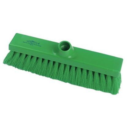 Premier Flat Sweeping Broom Soft 280mm Green