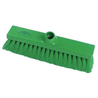 Premier Flat Sweeping Broom Soft 280mm Green