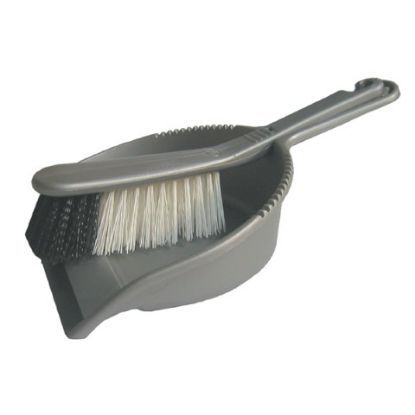 Addis Universal Dustpan Set Metallic