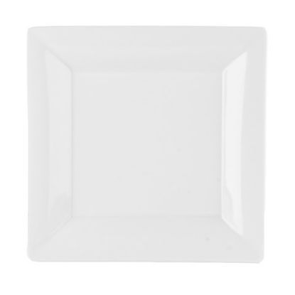 Porcelite Deep Square Plate 8.25" (Case Of 6)