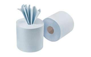 Jangro Contract Embossed Centrefeed 100m Blue 2 Ply Recycled (6)