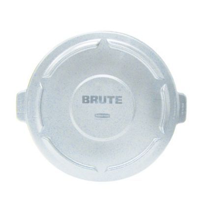 Round Brute Container Lid To Fit 37.9ltr White