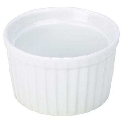 Genware Ramekin Stacking 9cm 7oz White