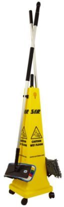 Syr Rapid Response Kit Incl Cone Rapid Mop Handle Super Drying Mop And Frame