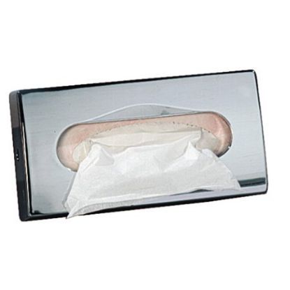 Facial Tissue Dispenser Long Style Chrome