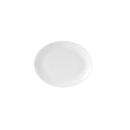 Porcelite Oval Plate 9.5" (Case Of 6)